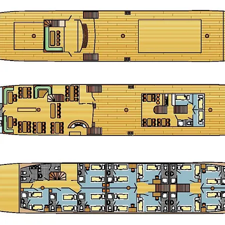 Boat Barkentijn Marjorie Hotel na wodzie Antwerpia